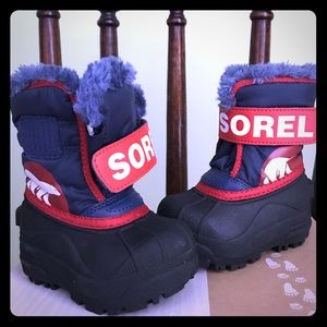 Sorel snow commander toddler boots